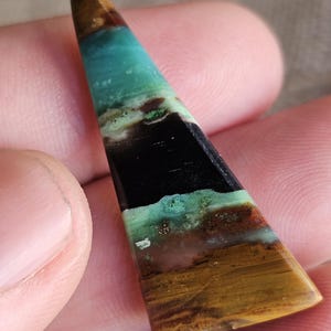 Petrified opal wood cabochon for jewelry making,multicolour jasper gemstone