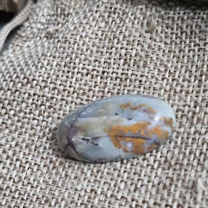 Pancawarna Opalized Wood Cabochon: Rare Gemstone for Jewelry Making,31x16x8mm