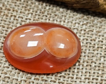 Chalcedony agate cabochon gemstone,29x20x8mm