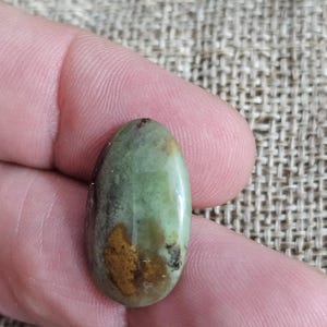 Petrified opalized wood cabochon for jewelry making,multicolour jasper gemstone,23x14x4mm