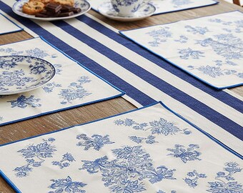 Elysian Blue 6Lı Sunum Peçetesi 40 x 40 Cm