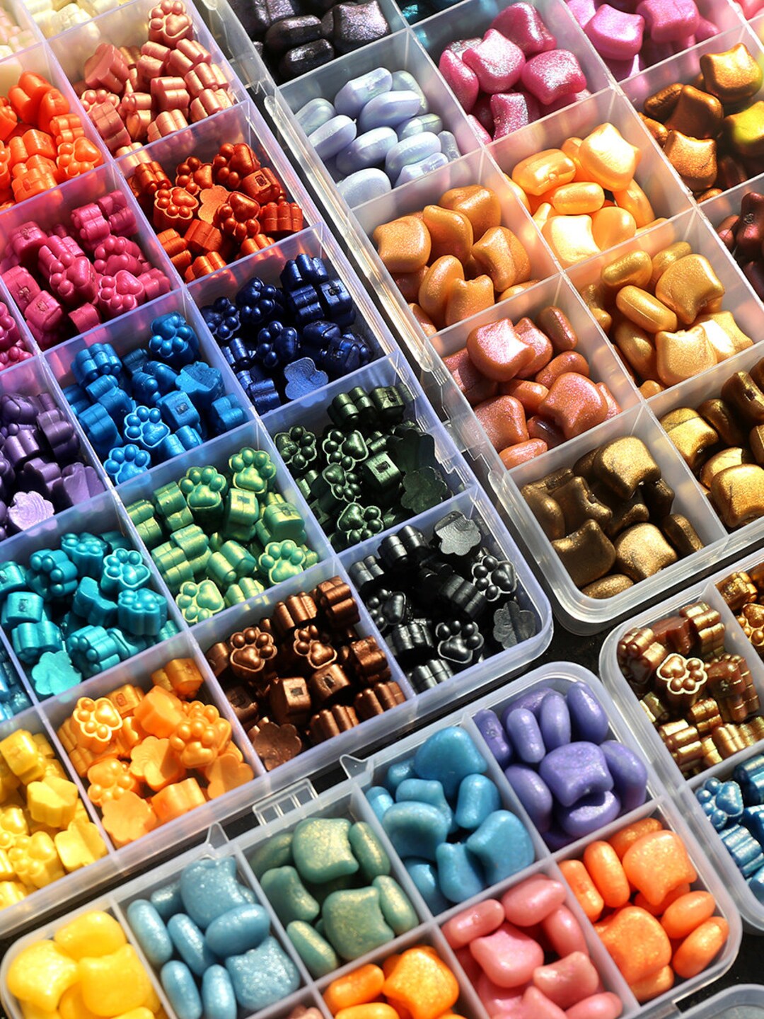 Different Colors Wax Beads Set, Wax Beads Kit, Wax Beads Collection