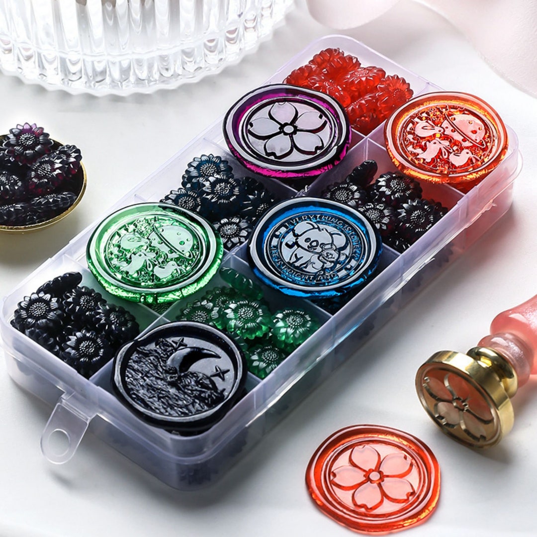 Transparent / Wax Pellets / Wax Seal Stamp / Wax Seal Beads / Sealing