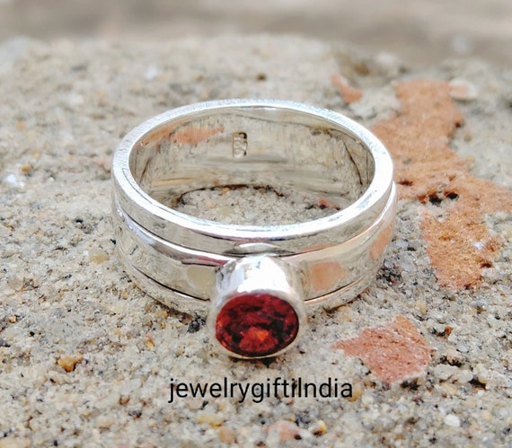 Sterling Silver Double Band Spin Ring Sterling Silver Double Band Spin Ring