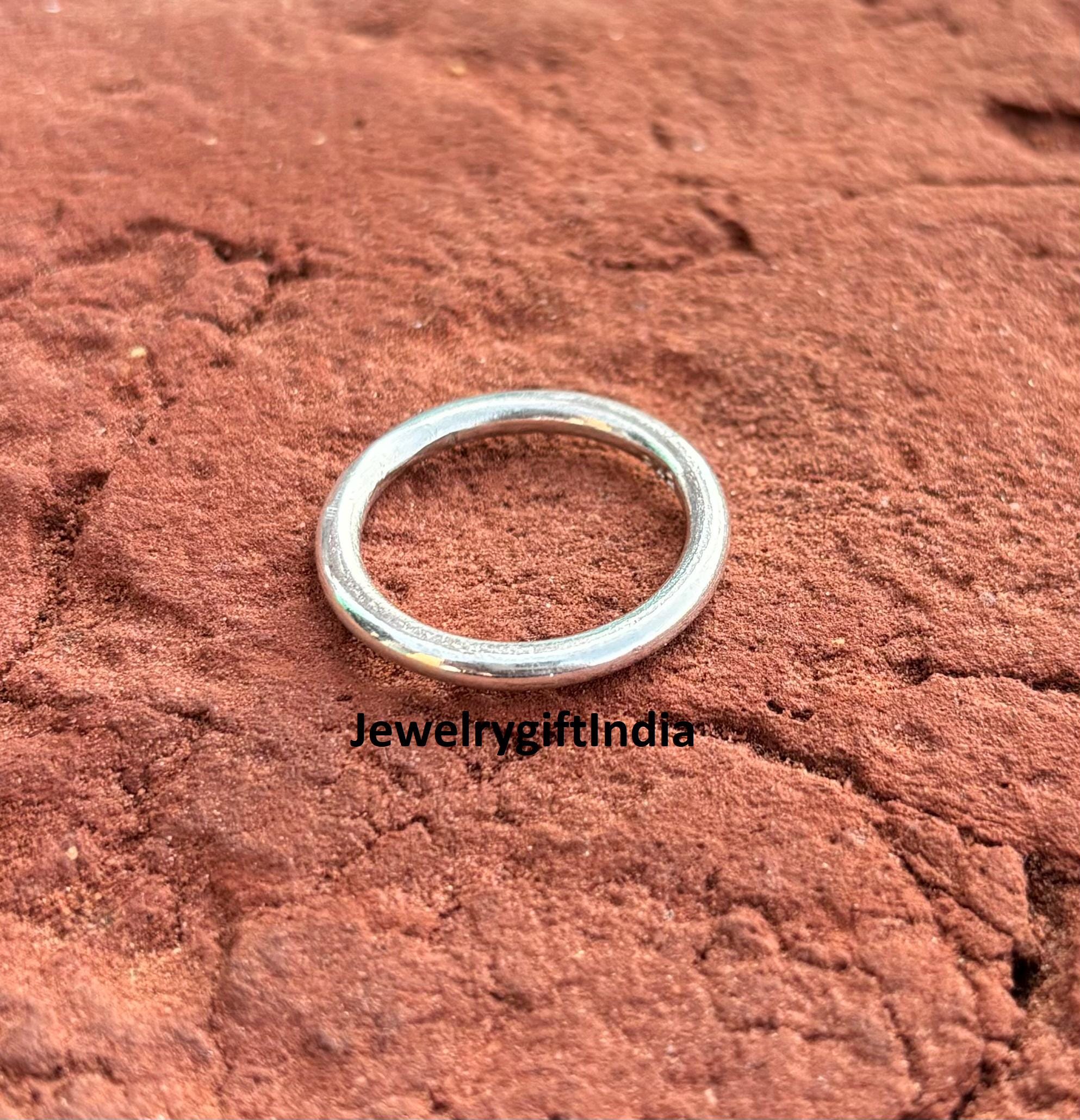 925 Sterling Silver Ring, Circle Ring, Minimalist Ring