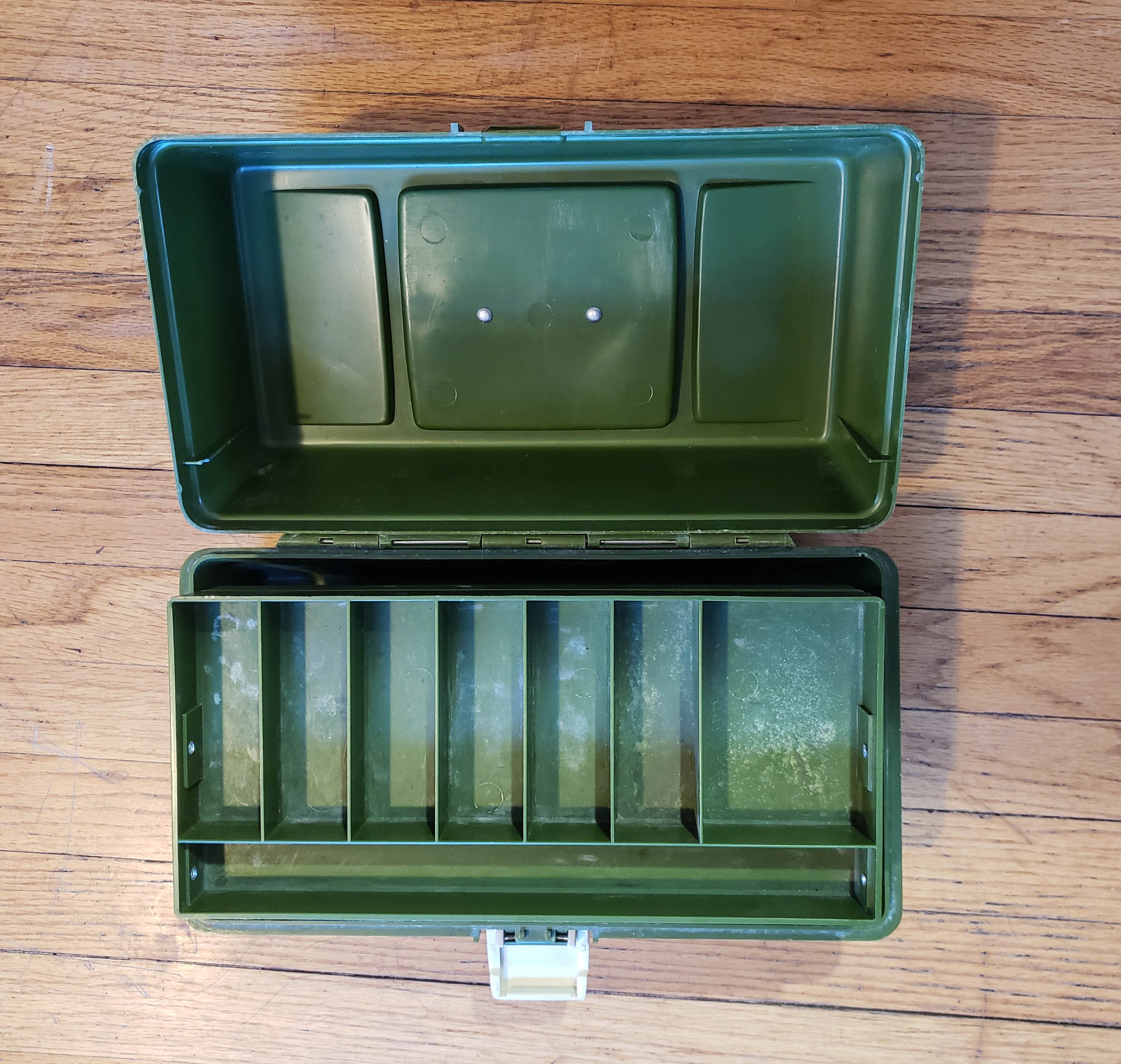 Vintage Tackle Box. Old Pal Fishing Lure Box Etsy