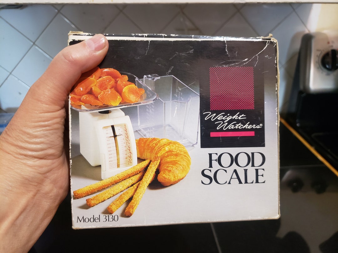 Vintage Weight Watchers Food Scale 1980s Etsy