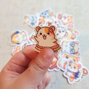Hamster Sticker - 35 lustige Sticker von Hamstern