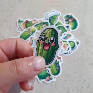 Gurken Sticker - 35 lustige Sticker von Gurken