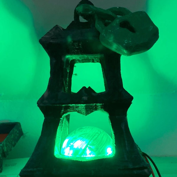 Thresh Lantern 3D-geprinte en geschilderde LED-lamp