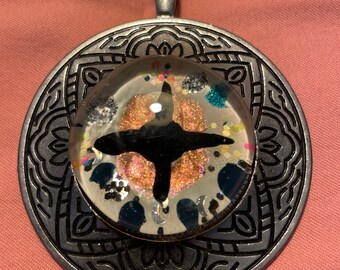 Mystical eyeball pendent