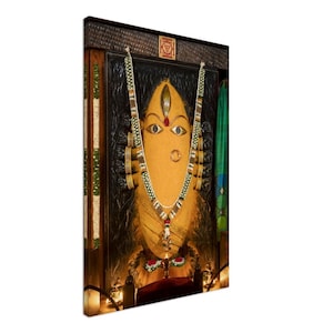 Bhairavi Canvas - &#39;Turmeric&#39;, Isha Yoga, Sadhguru Wall Art, Sadhguru Picture