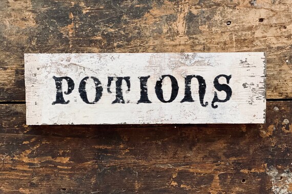 Potions Sign - Etsy