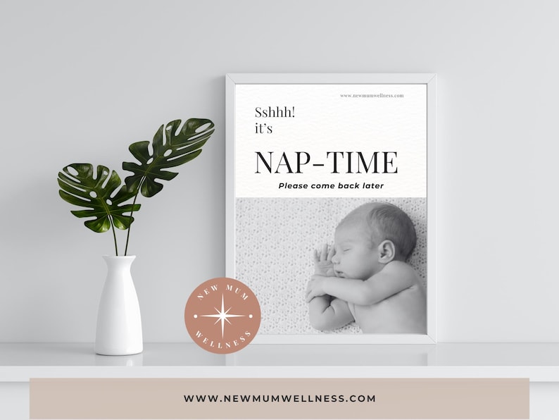 Nap Time Sign (digital Download) - Etsy