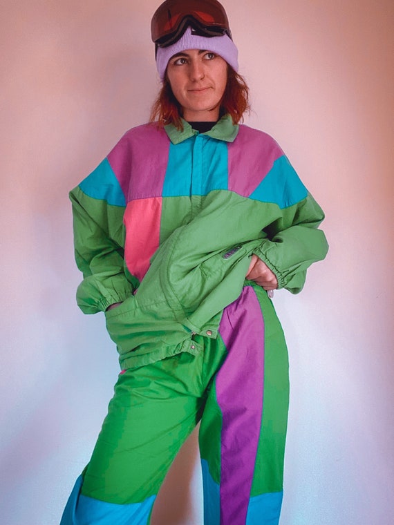 Vintage Ski Jacket and Trousers Set 