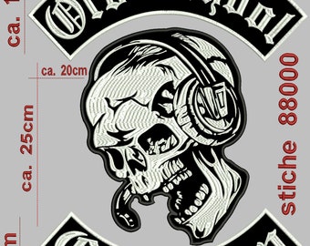 Old School Germany, Patch Back Patch three-piece