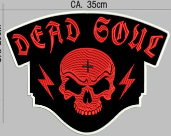 dead soul patch, patch back patch width 32 height 35