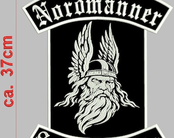 Norsemen Sons of Odin – back patch, or with your desired text