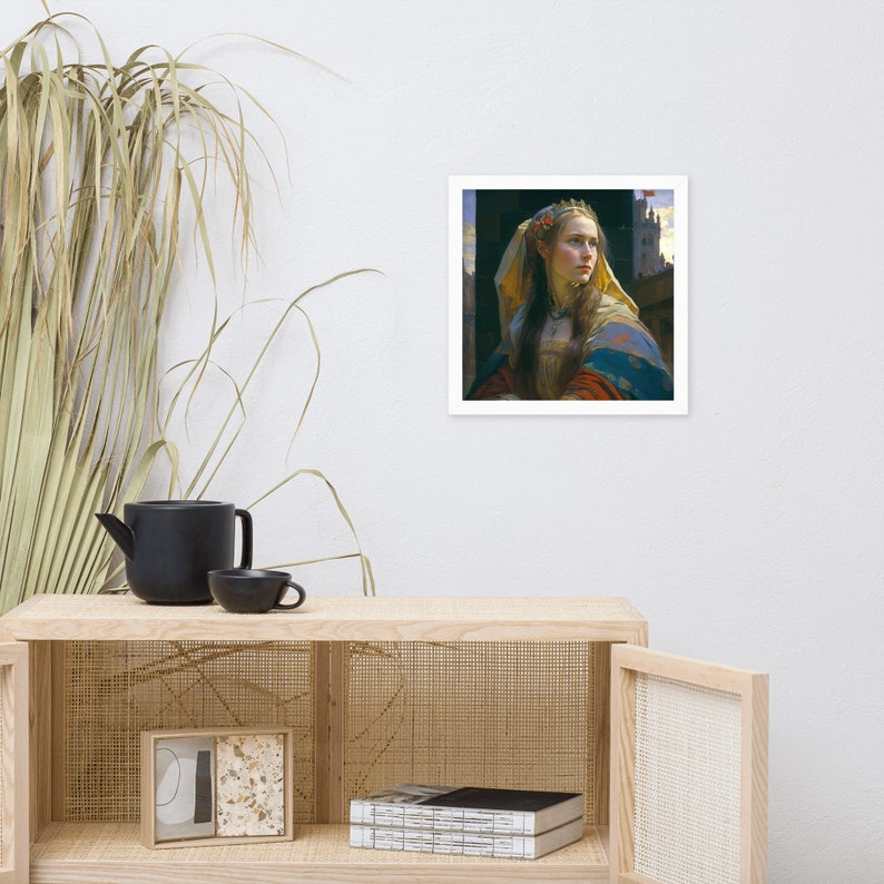Saint Margaret of Scotland - Framed Poster - Etsy
