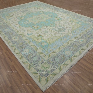 custom modern rug, turkish oushak rug, gift for her, handmade home decor, holiday decor, new ushak rugs, anniversary gift, wall decor rug, outdoor patio rug, customized rug, rugs for living room, wool area rug, oushak vintage rug, floor covering rugs