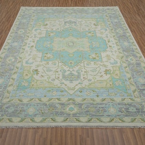 custom modern rug, turkish oushak rug, gift for her, handmade home decor, holiday decor, new ushak rugs, anniversary gift, wall decor rug, outdoor patio rug, customized rug, rugs for living room, wool area rug, oushak vintage rug, floor covering rugs