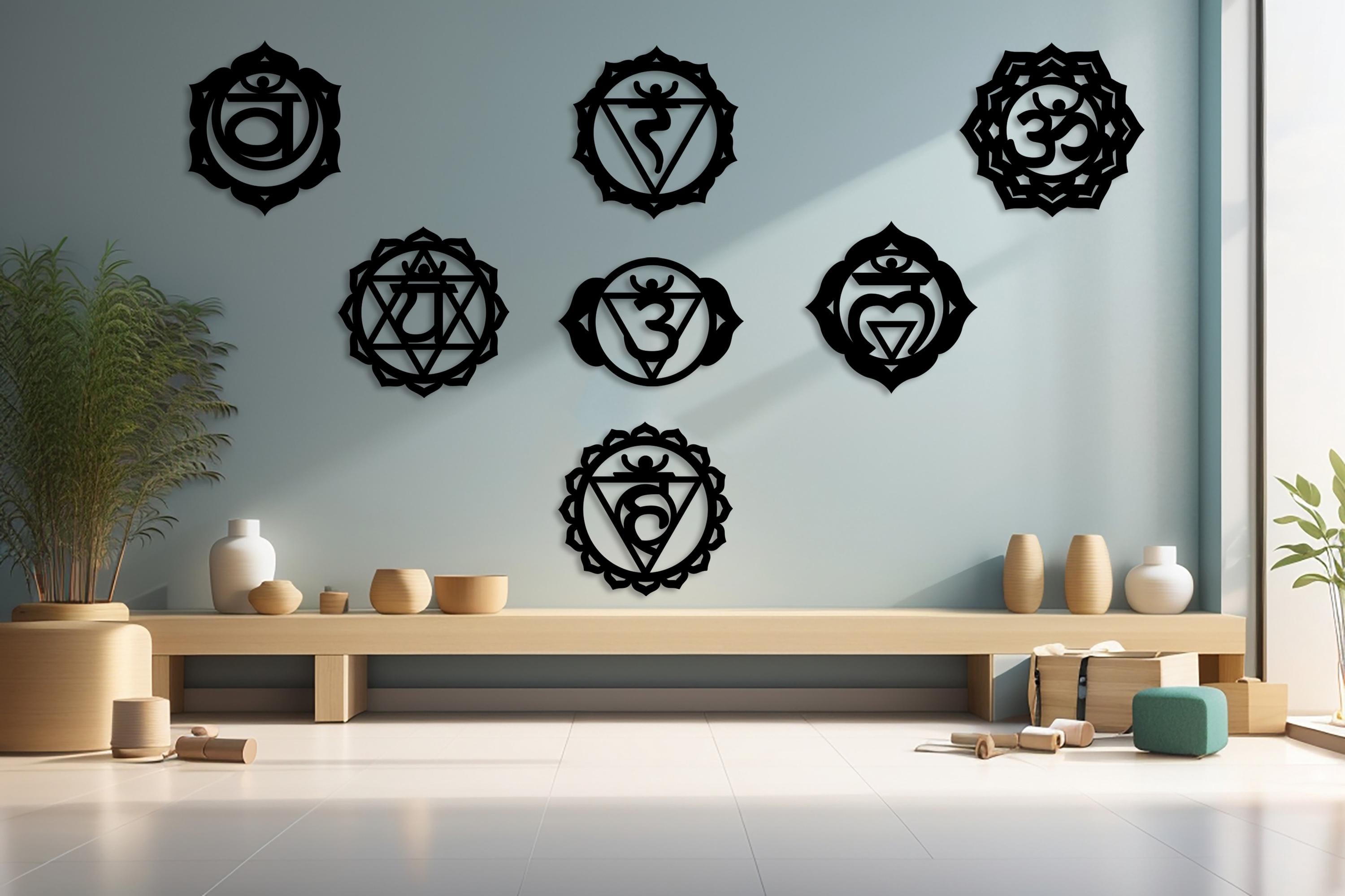 7 Chakra Symbols Metal Wall Art Zen Meditation Decor Set Etsy 7-chakra-symbols-metal-wall-art-zen-meditation-decor-set-etsy