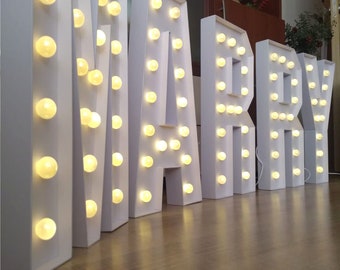 HOME MADE! Marry me marquee battery powered 20'' (51cm) 3D Marry Me Marquee Letter Sign,Marquee Light up Letters,Wedding Letters.