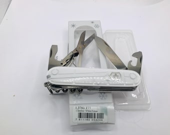 RARE Victorinox White Christmas Edition 2015 91mm Climber Swiss Army Knife NIB