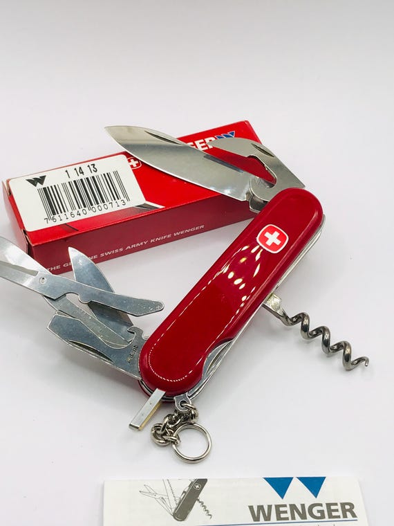 Wenger Teton CS Swiss Army Knife: 85mm, Scissors, Toothpick - NIB