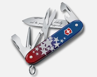 VICTORINOX Pioneer X ALOX Edición Limitada USA 250 1.776 Navaja Suiza Nueva