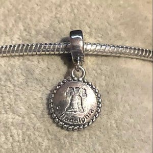 State Dangle Charms ,NYC,Philadelphia,Washington DC,Georgia,Maryland,Chicago,fits Pandora Bracelets , Destination Charm ,925 Sterling Silver bild 7