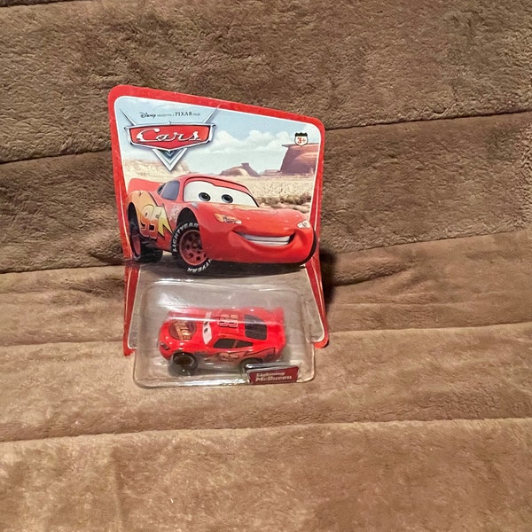 Vintage Disney Pixar Cars Lightning McQueen Diecast Car , NRFB