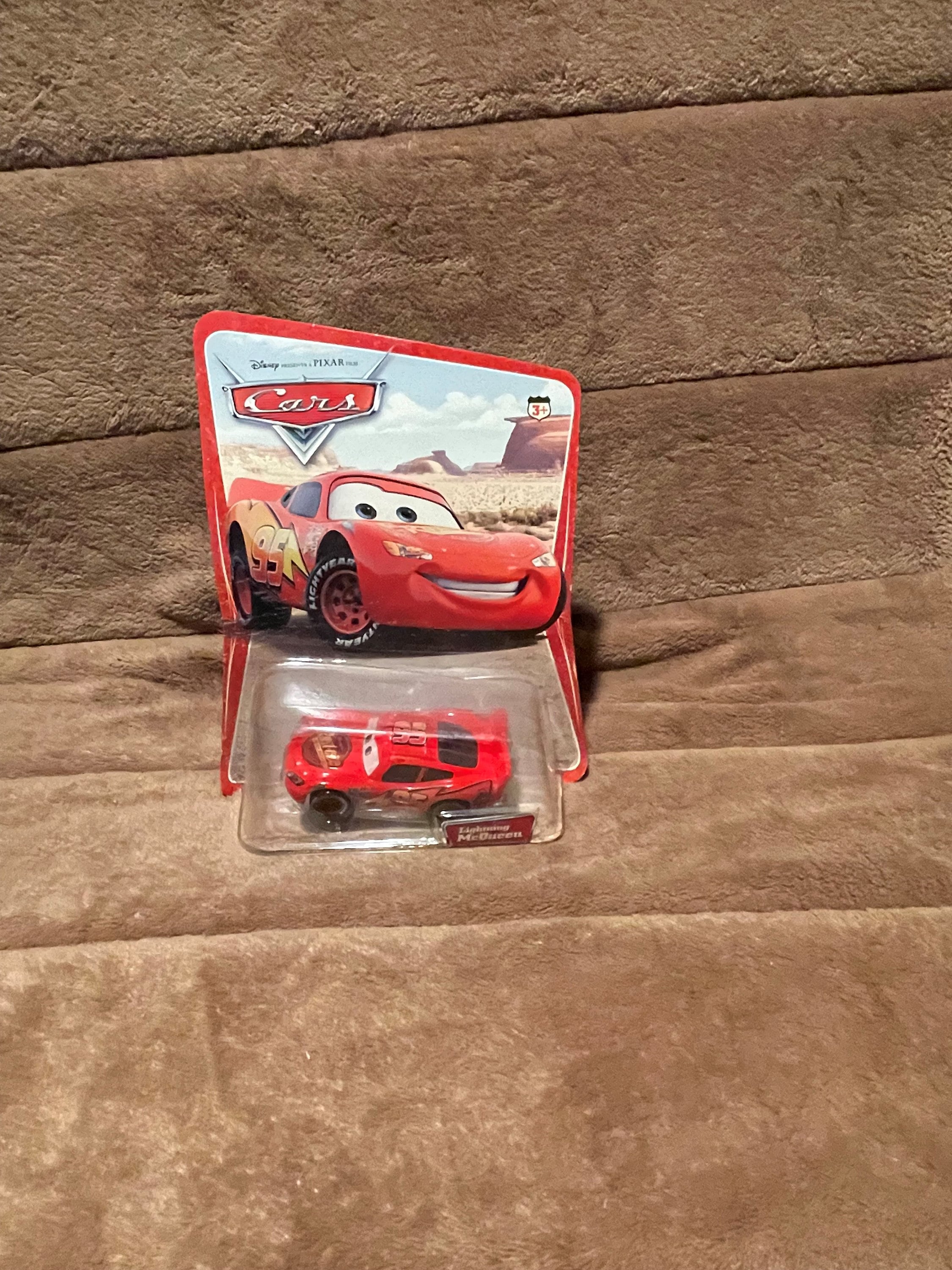 Disney Parks Pixar Cars Lightning McQueen & Ralph Carlow Pullback Car New W  Box