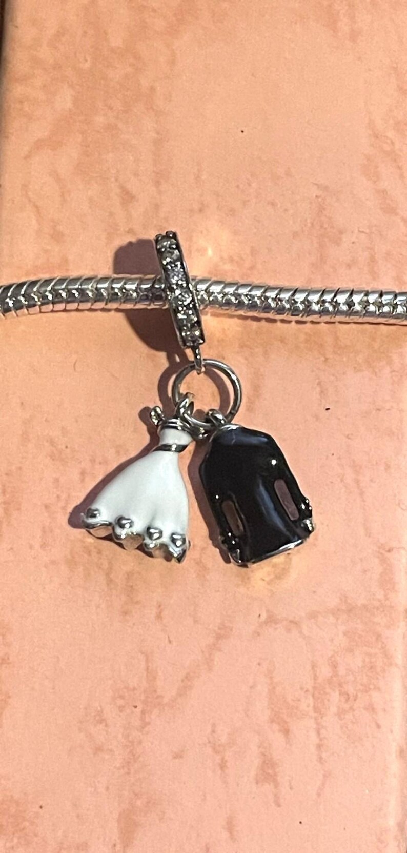 Bride & Groom Charm for Bracelet ,bride Charm , Wedding Charm ...