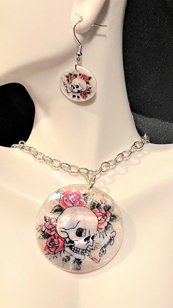 アクセサリー ed hardy necklace silver heart skull y2k ed hardy necklace silver heart skull y2k - メルカリ