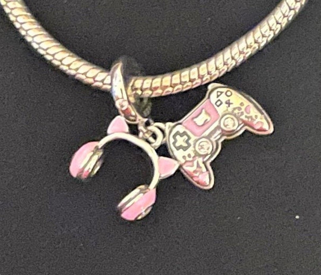 Gamer Girl Controller Charm Fits Pandora Bracelets Cat Etsy