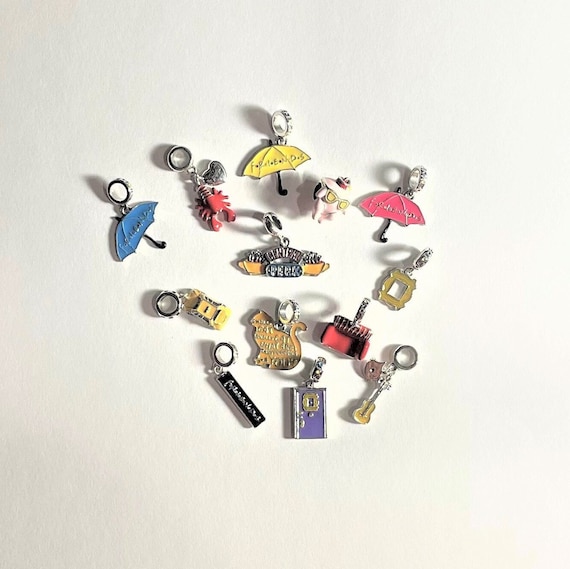 Umbrella Cat Enamel Charm Umbrella Cat Enamel Charm