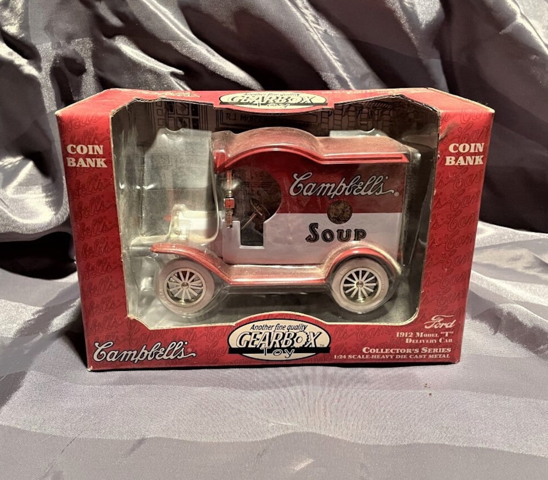 Vintage Gearbox Campbells Soup Ford Model T Delivery Truck