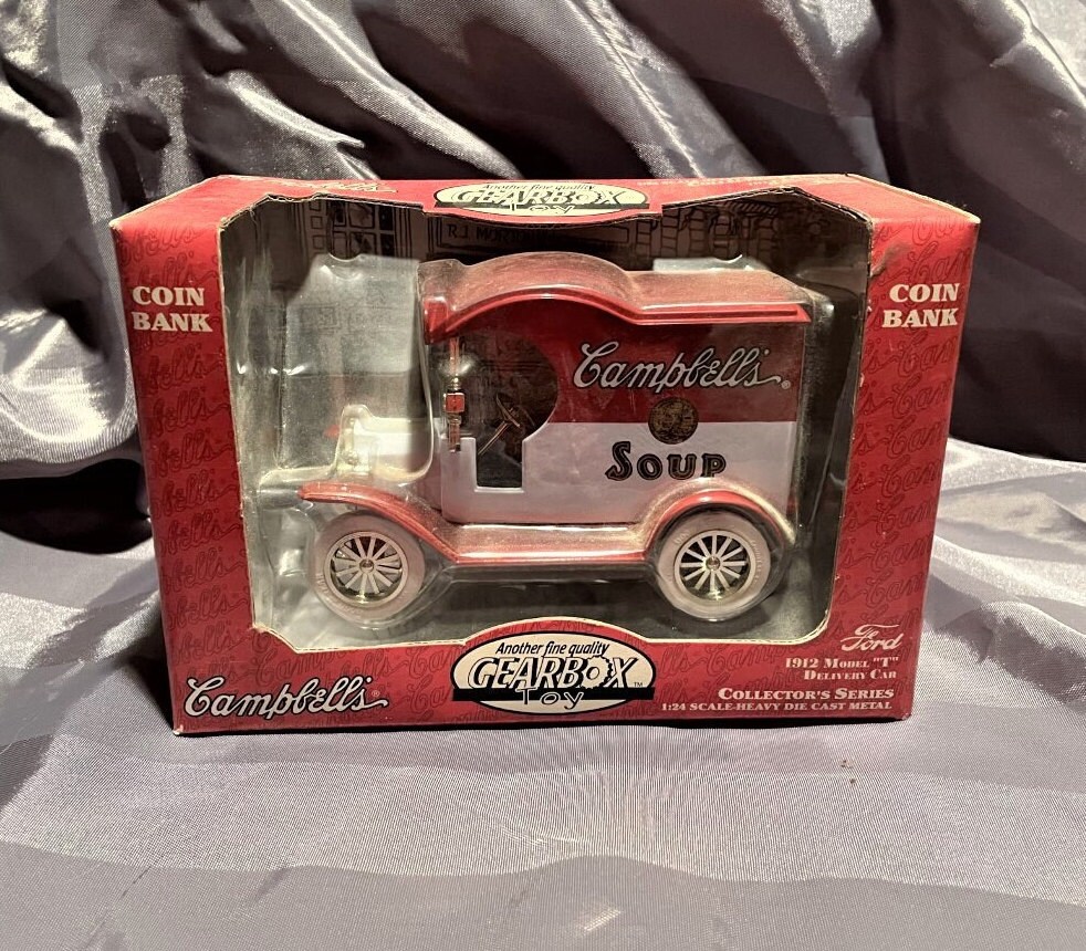Vintage Gearbox Campbells Soup Ford Model T Delivery Truck