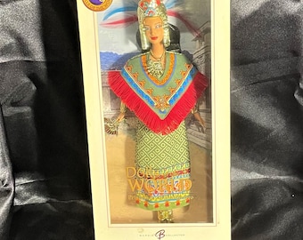 Princess of Ancient Mexico Barbie Doll Pink Label Dolls of
