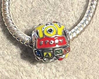 Toy Story Land Charm , charm fits Pandora Bracelets , Toy Story Charm , 925 Sterling Silver