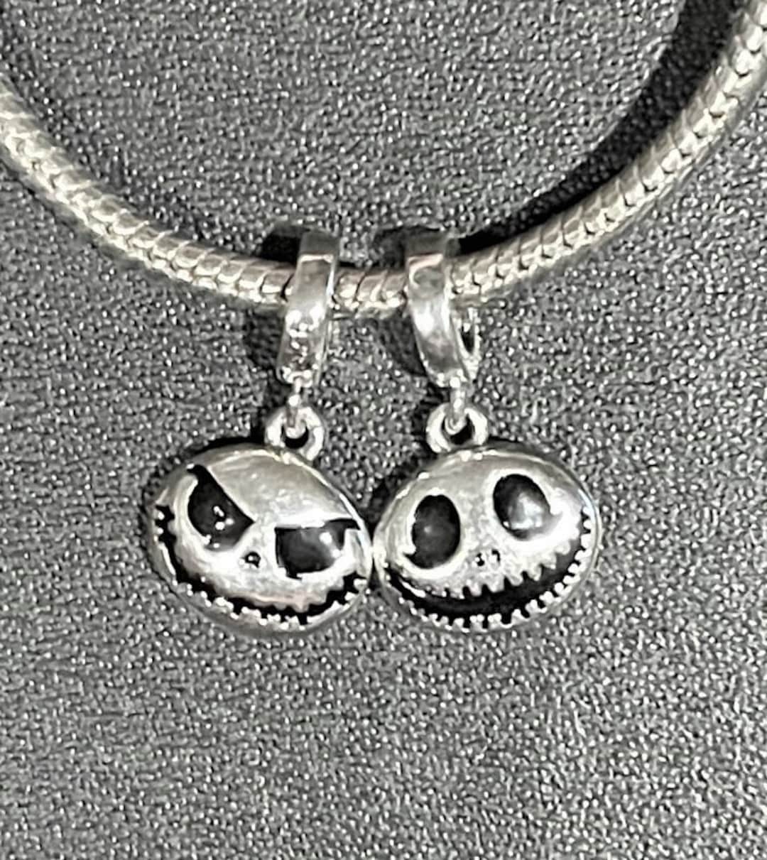 Jack Skellington Pandora Fit Charm , Double Sided , Nightmare Before