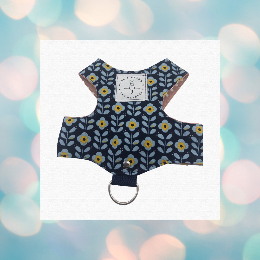 Kitten Harness Cat Harness Butterfly Cat Harness Escape Etsy
