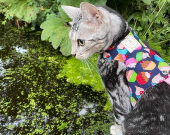 Harnais pour chaton, anti-fuite, harnais pour chat, cupcake