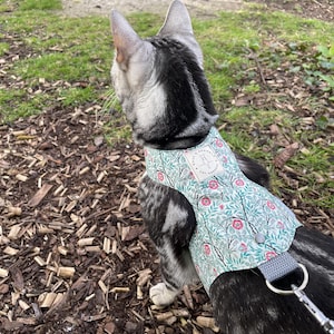 Cat harness, Kitten harness, Escape proof cat harness, butterfly cat harness, Sweet Briar