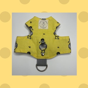 Escape proof cat harness, Kitten harness,butterfly harness walking harness small dog  comfortable and secure - Quackers