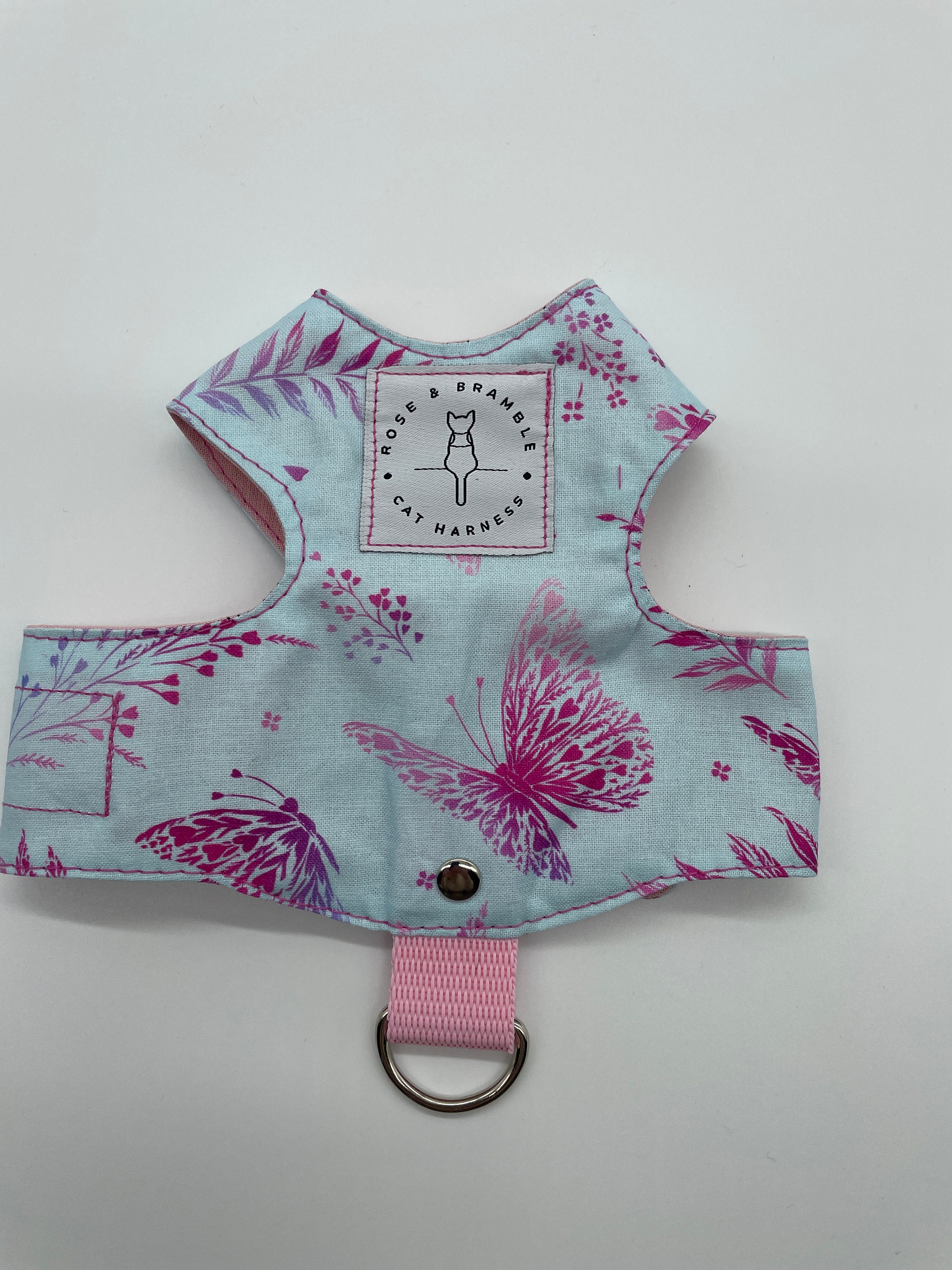 Cat harness, kitten harness, escape proof cat harness, butterfly cat