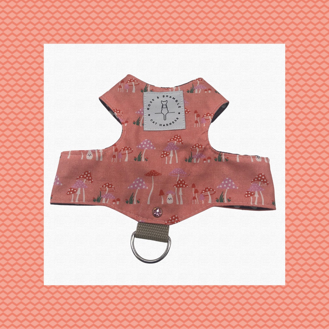 Cat Harness, Kitten Harness, Escape Proof Cat Harness, Butterfly Cat