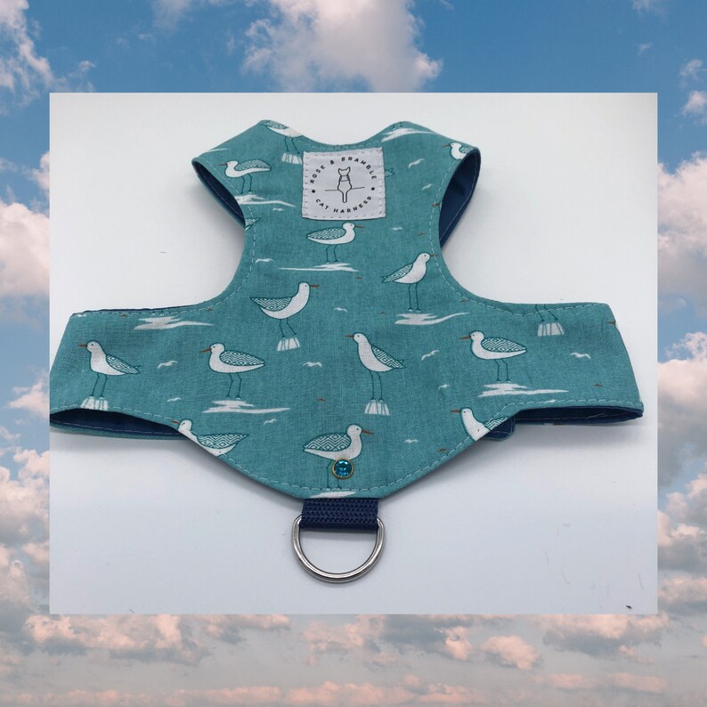 Kitten Harness Escape Proof Cat Harness Butterfly Harness Etsy