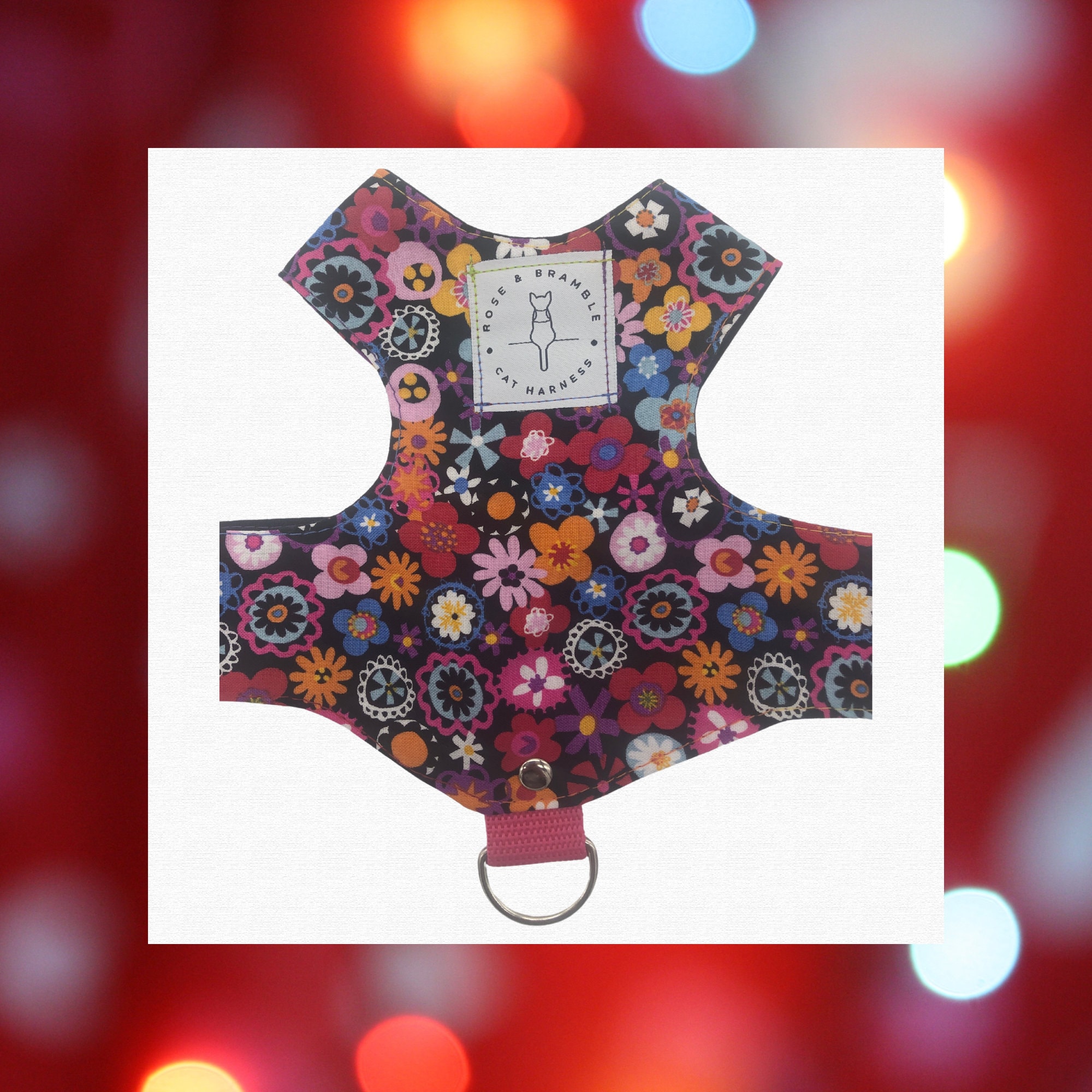 Cat harness, kitten harness, escape proof cat harness, butterfly cat